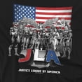 thumbnail image 2 of JLA T-Shirt All American League Unisex Graphic Tee For Men & Women, 2 of 7