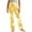 ZB-Yellow, variant on breaise Girls Athletic Leggings Printed Ankle Length Flare Pant High Waisted Yoga Pants for Kids