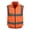 Orange, variant on ANXPTIME Unisex Cooling Vest Security Waistcoat for Men Women Fan Not Included