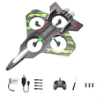 thumbnail image 1 of Avión RC 2.4G Avión de Control Remoto Seis EPP de Espuma con LED para Interiores y Exteriores Juguete Simple Regalo para Niños Verde, 1 of 8