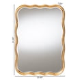 thumbnail image 5 of Baxton Studio Fredrika Vintage Mirror, Antique Goldleaf, 5 of 5
