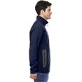 thumbnail image 3 of North End 88138 Men's Three Layer Fleece Bonded Shell Technical Jacket-Classic Navy-L, 3 of 3