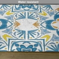 thumbnail image 6 of Ambesonne Traditional Place Mats Set of 4, Spanish Retro, Standard Size, Blue, 6 of 6