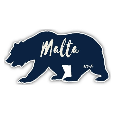 

Malta Utah Souvenir 3x1.5-Inch Fridge Magnet Bear Design