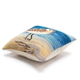 thumbnail image 5 of Liora Manne Marina Running Sandpipers Indoor Outdoor Decorative Pillow Sand, 5 of 5