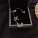 thumbnail image 1 of Juego de aretes con clip de mariposa con estilo retro y diseño liviano Wmkox8yi  sjalhkljlk4878, 1 of 2