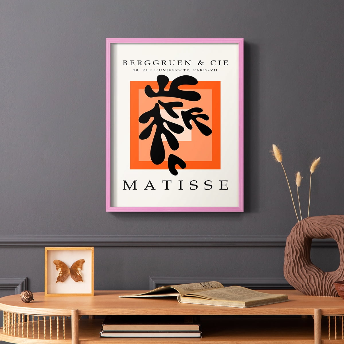Matisse CII Framed Print - Solid Wood