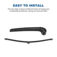 thumbnail image 4 of Speravity 1 Set Rear Windshield Wiper Window Sturdy Vehicle-mounted Practical Equipment Compatible Durable Outdoor Wipers Natural Type2 NO2, 4 of 6