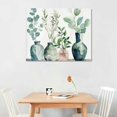 thumbnail image 3 of BCIIG  Bathroom Decor, Botanical Bathroom Pictures Wall Art Bottles and Plants Print Canvas Art Rustic Wood Textured Framed Artwork for Home Decor, Bathroom Aesthetic Decor, Ready to Hang  20''x16'', 3 of 5