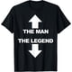 thumbnail image 1 of The Man The Legend Camiseta, 1 of 2