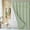 Green-liner Set, variant on Extra Long Boho Farmhouse Shower Curtain Linen Cotton Fabric Bath Curtain With Macrame Lace Decor Modern Bohemian French Country Chic Shower Curtain Set With PEVA Liner 72x84 Beige Cream