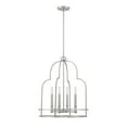 thumbnail image 2 of Satin Nickel Four Light Pendant from the Diplomat Collection, 2 of 5