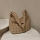 thumbnail image 5 of Bolso Hombro A Cuadros Retro para Mujer Bolsos Cruzados Color Nailon (caqui), 5 of 9
