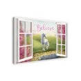 thumbnail image 2 of Creative Products Believe In Unicorns Window 32x48 Canvas Wall Art, 2 of 5