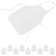 thumbnail image 4 of BRIGHTFUFU 10 Uds. Delantales para niños, delantales de pintura para niños pequeños, delantales blancos impermeables, delantales de grafiti, 4 of 7