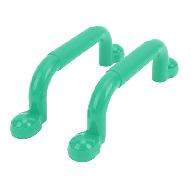 Juego De 2 Asas De Seguridad Antideslizantes Para Parque Infantil – Plástico Resistente, Incluye Tornillos Y Tapones, Ideal Para Trepar En Estructuras, árboles Y Camas