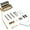 Gold, variant on Floyd Rose Original Series Tremolo Bridge with R3 Nut Black