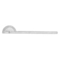 thumbnail image 3 of Angle Finder, 2 Arm Stainless Steel 0-180 Degree 250mm  Scale 0-180 Degrees Angle Protractor Adjustable  For Woodworking For Marking For Carpenter, 3 of 8