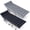 Black and Gray, variant on Fenbeli 2 Pack Camping Cot with Mattress, Heavy Duty Folding Cot Bed for Adults, Portable Sleeping Cot for Camping Travel Outdoor Tent and Home Guest, Blue and Gray