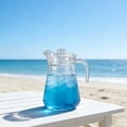 thumbnail image 4 of EGNMCR Kitchen Gadgets Clear Acrylic Water Pitcher With Lid 1L Large Capacity Juices Jug Drink Container For Fridge Lemonade Iced Tea Beverage Pitcher For Home Kitchen Bar Party Acrylic Pitcher, 4 of 6