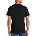 thumbnail image 3 of Gildan Short Sleeve T-Shirt -GR50, Men's Crew Neck Tee 100% Heavy Cotton T-Shirt, (S, Black), 3 of 5
