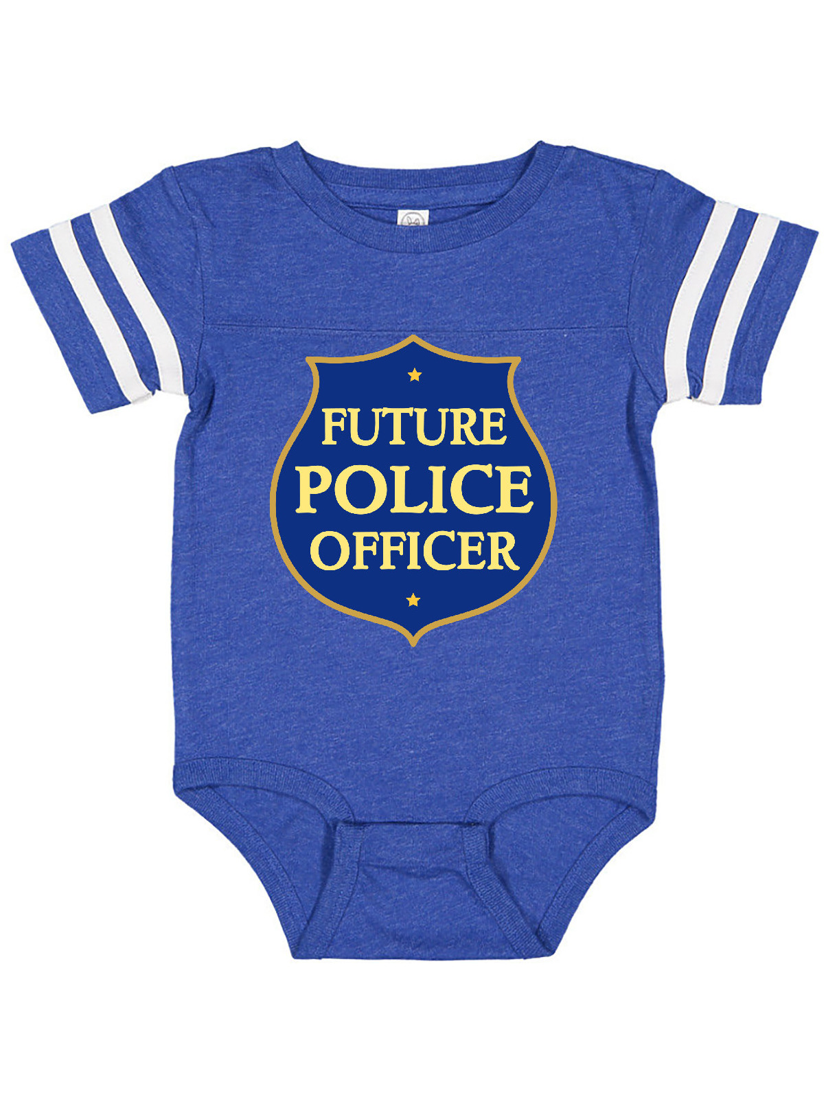 INKtastic Inktastic Cute Future Police Officer Infant Short Sleeve Bodysuit Unisex Walmart
