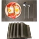 thumbnail image 1 of Set de 10 Manteles Individuales Bluelander, 45 x 30 cm, Café, 1 of 5