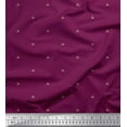 thumbnail image 1 of Soimoi Velvet Fabric Artistic Leaves Print Fabric by the Yard 58 Inch Wide, 1 of 3