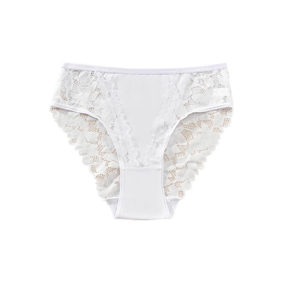 Seamless Underwear for Women High Waisted Tummy Control Panties Non See Through Breathable Thong Briefs Lace Trim Sexy Full Coverage Triangle Bottoms for Ladies 2026 Summer Outfits