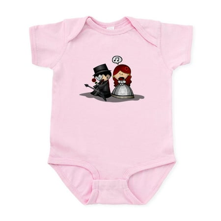 

CafePress - The Phantom Of The Opera Body Suit - Baby Light Bodysuit Size Newborn - 24 Months