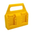thumbnail image 2 of Estuche para baterías de 18 V con asa de transporte para organizar el garaje, diseño práctico, accesorios robustos, amarillo, 2 of 8