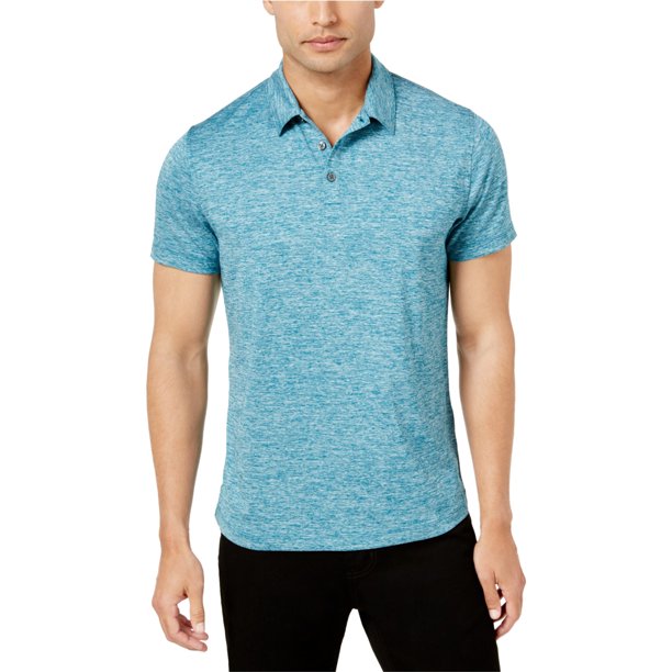 Alfani Performance Rugby Polo para Hombre, Azul, XX-Large