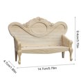 thumbnail image 3 of Miniature Sofa for Dollhouses Decoration Realistic Sofa Chair for Model Project Scene Decorats Craft Enthusiasts, 3 of 8