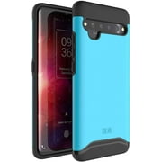 TUDIA DualShield Designed for TCL 10 Pro Case, [Merge] Heavy Duty Protection Slim Hard Shell Phone Case for TCL 10 Pro