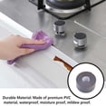 thumbnail image 2 of 3Pcs PVC Sealing Strip Self-Adhesive 3.2m Edge Protector Waterproof Kitchen Shower Anti-Mildew Bathtub Corner Tapes Kitchen Shower Floor Gray, 2 of 9