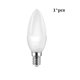 thumbnail image 1 of E14 C37 LED Bulb 5W 40W Equivalent 400LM Warm White 3000K 6-Pack Non-Dimmable [A+], 1 of 5