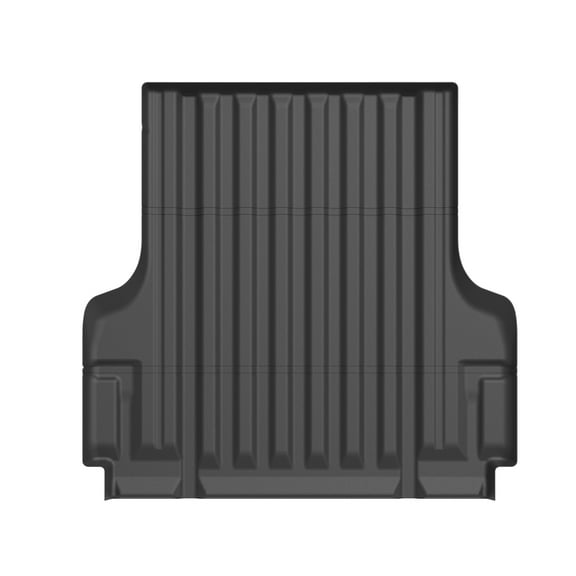 Ikon Motorsports Truck Bed Mat Compatible With 2022-2024 Nissan Frontier 5Ft Short Bed, Black Rear Storage Floor Liner TPE Cargo Guard All Weather 3D Heavy Duty Trunk Flooring Protector