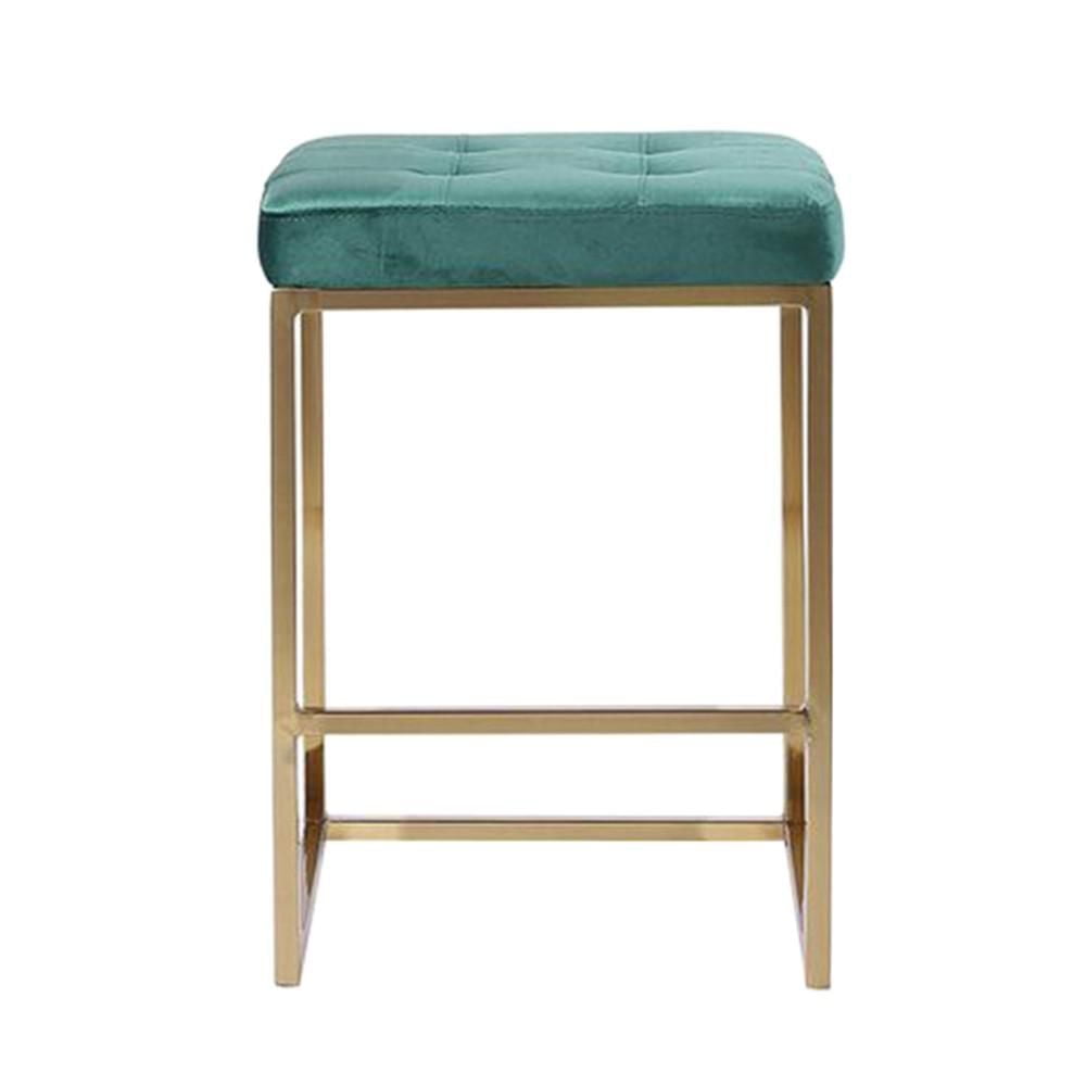 Pipe Ii - Tabouret de Comptoir de Couleur Verte - Lot de 4