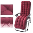 thumbnail image 1 of Coussin de Fauteuil Inclinable Intérieur Extérieur Coussin de Chaise Longue Épais, 1 of 8