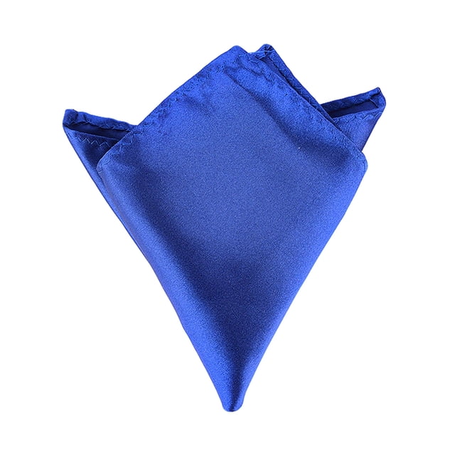 Men's Pocket Square for Formal Suits, Solid Color Handkerchief Prefolded, Dress Accessory for Wedding, Business, Prom, Tuxedo, Party Favor, Blazer Gift for Men