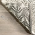 thumbnail image 3 of nuLOOM Electra Contemporary Wool Area Rug, 5' x 8', Electra Ivory, 3 of 9