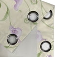 thumbnail image 4 of Ambesonne Grommet Curtain, , 50"x60", Avocado Green Pale Lilac, 4 of 5