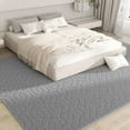thumbnail image 2 of YOUPINS Area Rug for Living Room,5'x8' High-Low Textured Boho Shag Washable Area Rug with Non-Slip Backing,Modern Decor Carpet for Indoor,Bedroom,Dining Room, 2 of 7