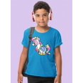 thumbnail image 2 of Rainbow Pony T-Shirt Juniors -Image by Shutterstock,  x-Small, 2 of 4