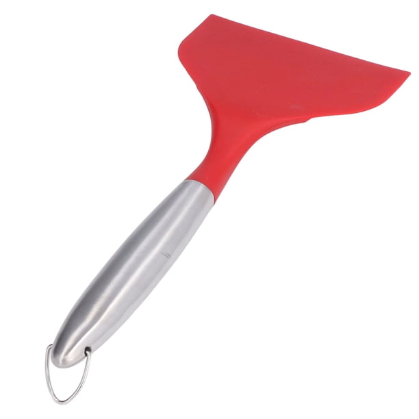 Espátula De Boca Ancha, Espátula Para Panqueques De Silicona Antiadherente Grande A Prueba De Calor Con De Acero Inoxidable Para Huevo, Pescado, Hamburguesa, Tortilla, Pizza