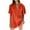 Red, variant on Annhoo Summer Rompers for Women V-Neck Short Sleeve Button Down Shorts Bodysuit Dressy Casual Loose Trendy Jumpsuits