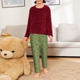 thumbnail image 6 of Hirioo Mallard Duck for Teenagers' Pajama Pants Womens Lounge Pants with Pockets Pj Bottoms Pants for Men-XS(5-6), 6 of 6