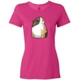thumbnail image 3 of Inktastic Cute Short Hair Guinea Pig Women's T-Shirt, 3 of 5