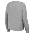 thumbnail image 3 of Women's WEAR by Erin Andrews Heather Gray Jacksonville Jaguars Knit Long Sleeve Tri-Blend T-Shirt & Pants Sleep Set, 3 of 5