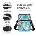 thumbnail image 7 of FUIALDOLG Bird Flower Watercolor Print with Pocket Crossbody Purse, Polyester Crossbody Bag Lightweight Crossbody Bags for Work Travel, 7 of 7